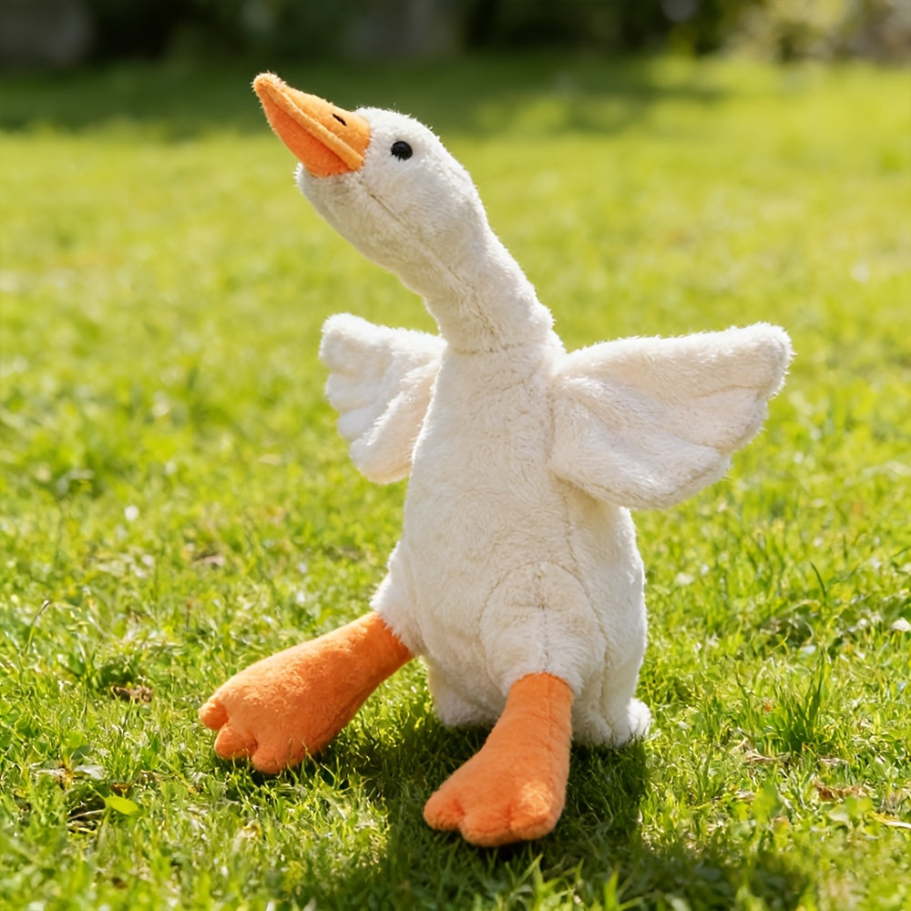 A Plush Sound Toy for Puppies, Safe for Teething, Made of Soft Fabric and Durable