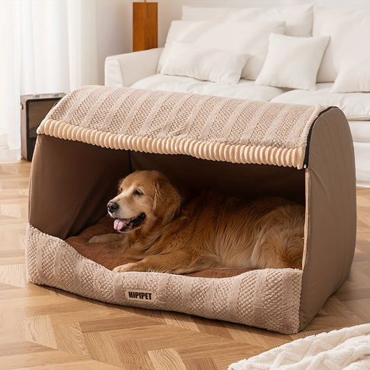 Winter Warm Pet Bed with Sleep Drawer