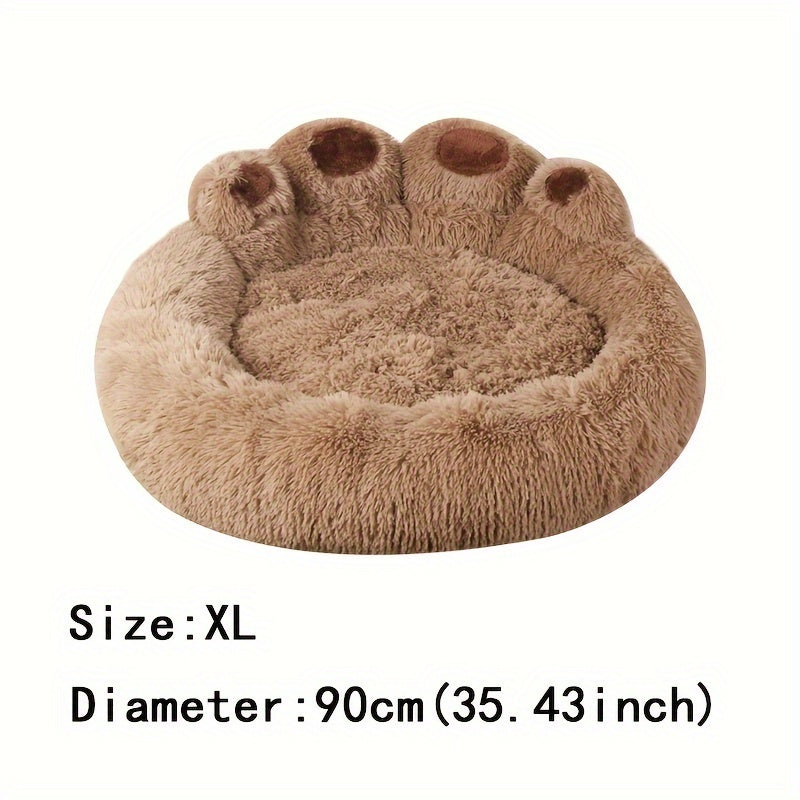 Soft Long Plush Pet Bed