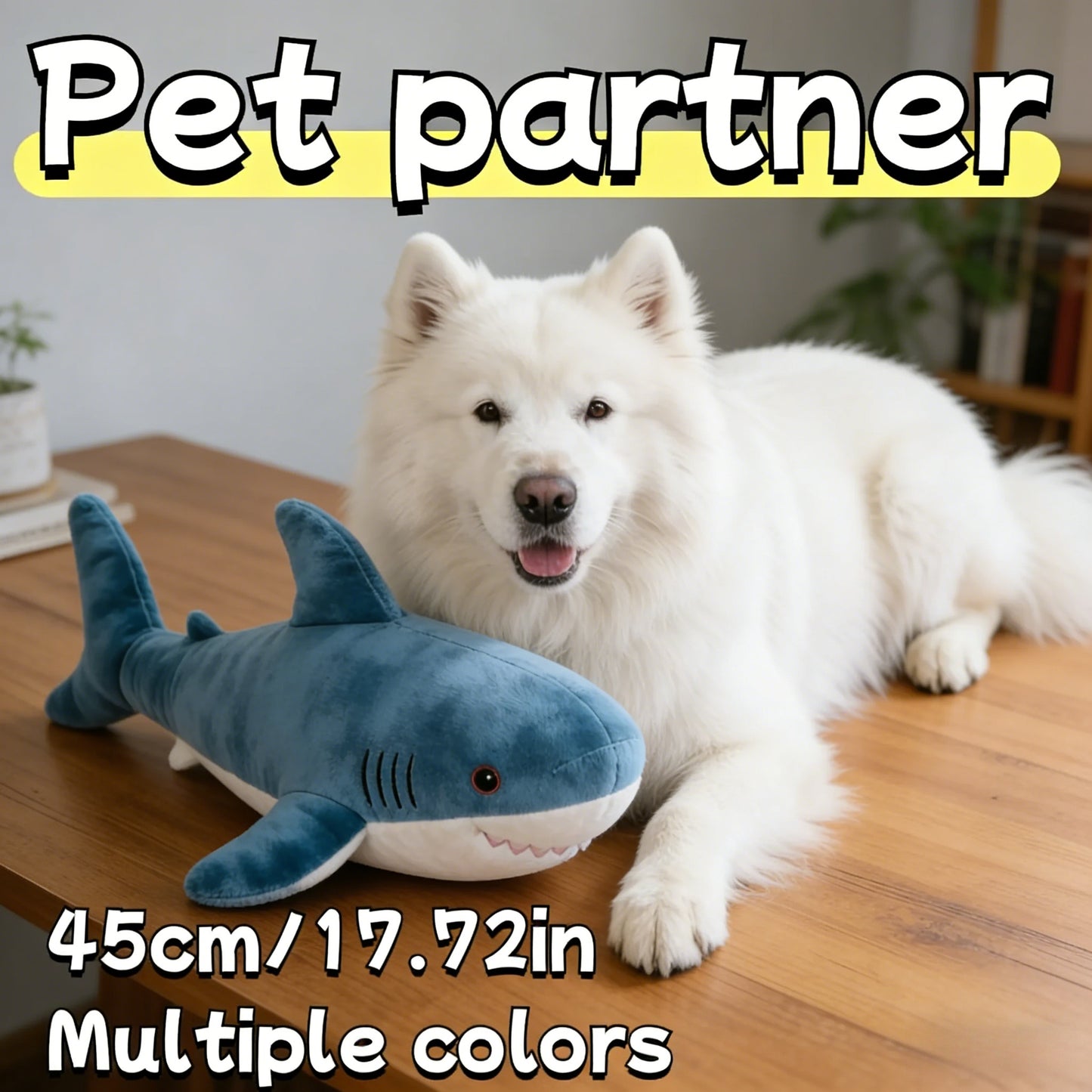 Shark Pet Plush Toy