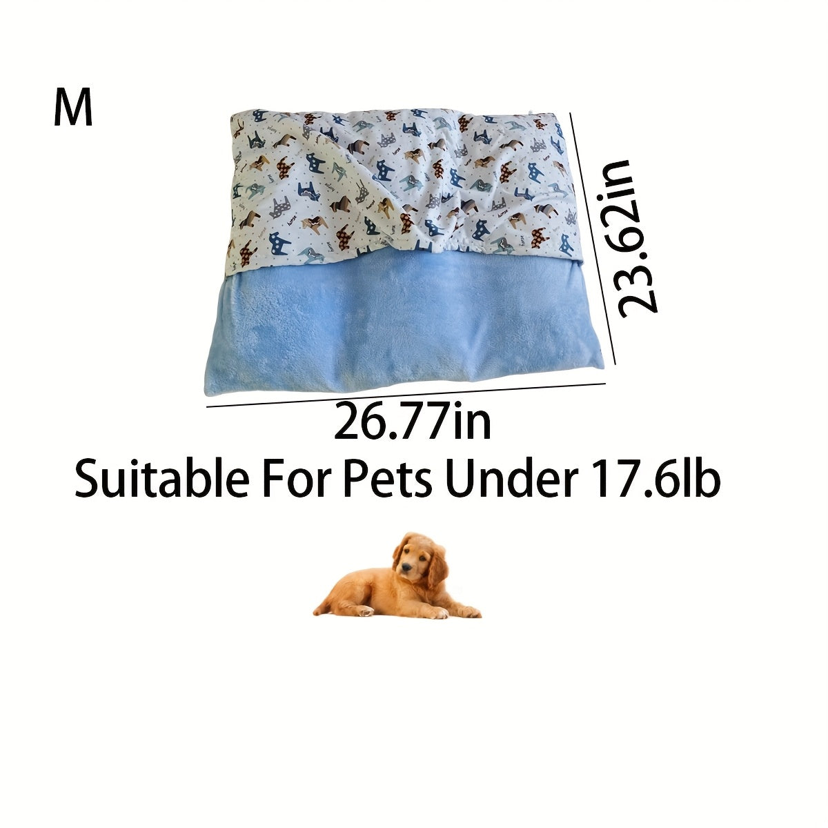 Non-Slip All-Season Semi-Enclosed Pet Bed - Soft, Warm, Removable, And Washable