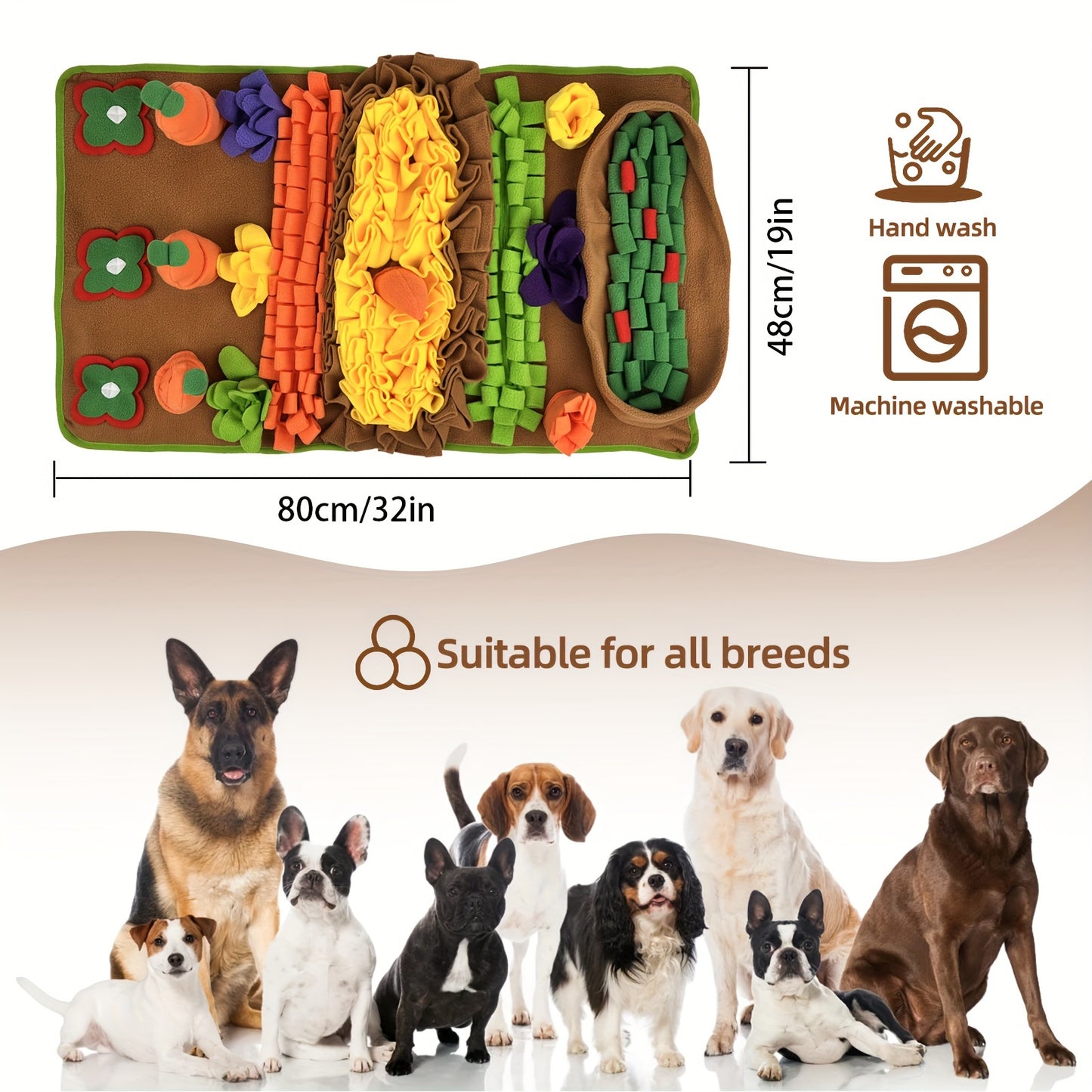 Interactive Dog Snuffle Mat