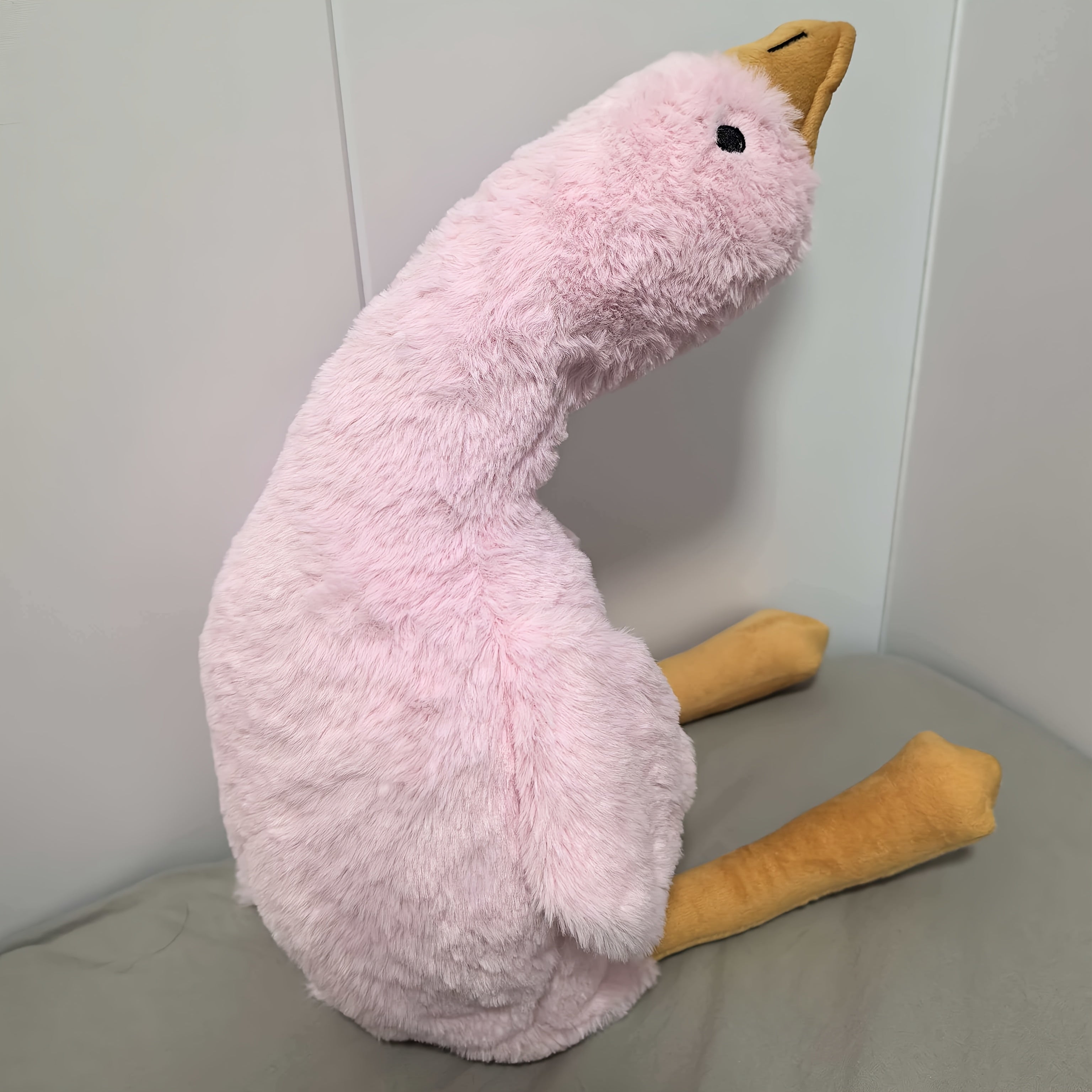 Large Plush Goose Pet Toy | Soft Sleeping Companion, Washable, Ideal for All Breed Sizes