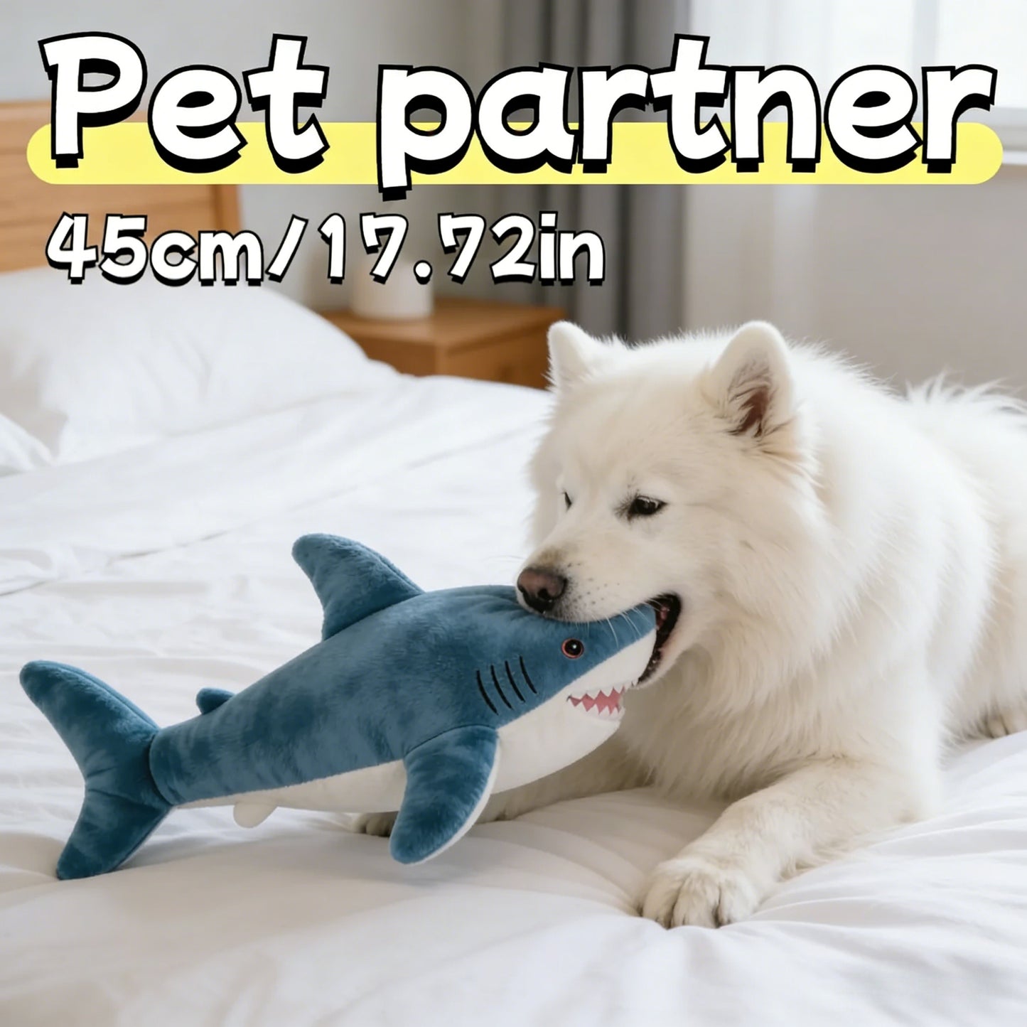Shark Pet Plush Toy