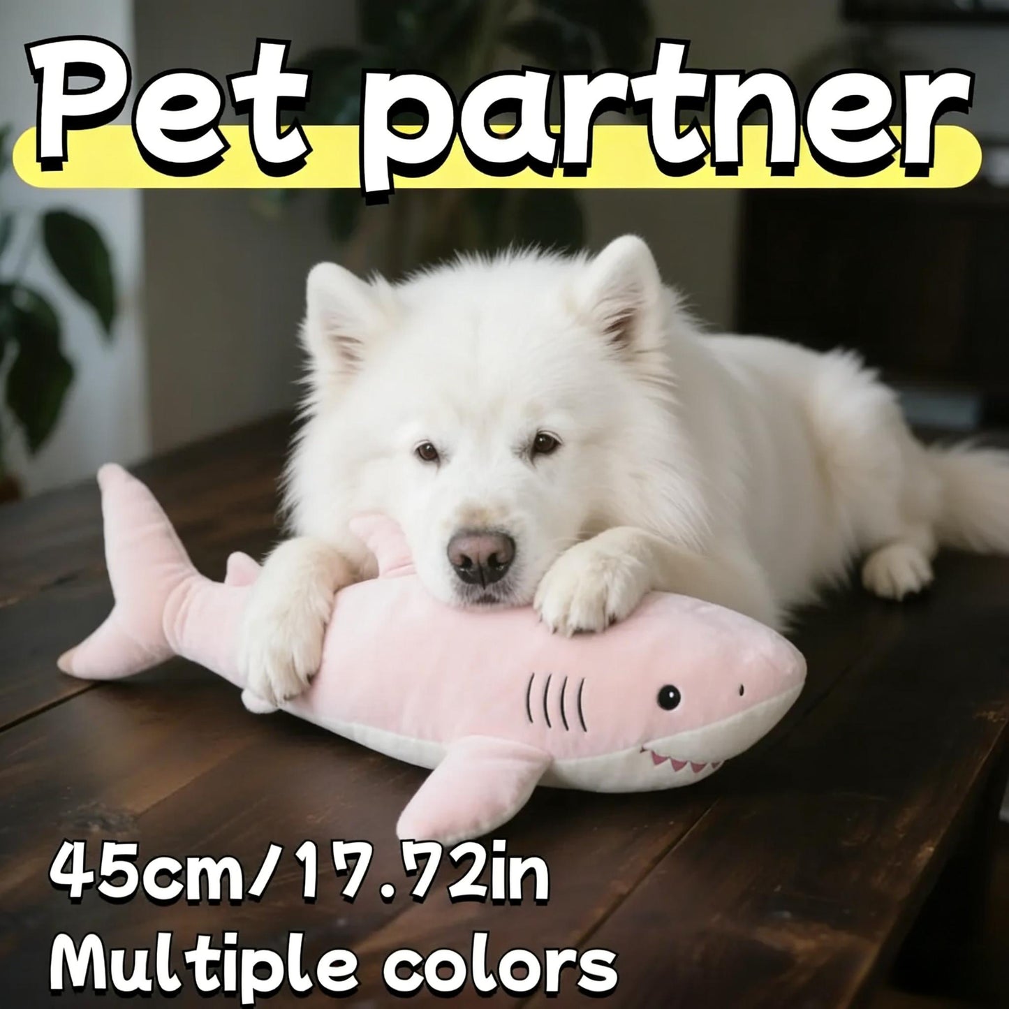 Shark Pet Plush Toy
