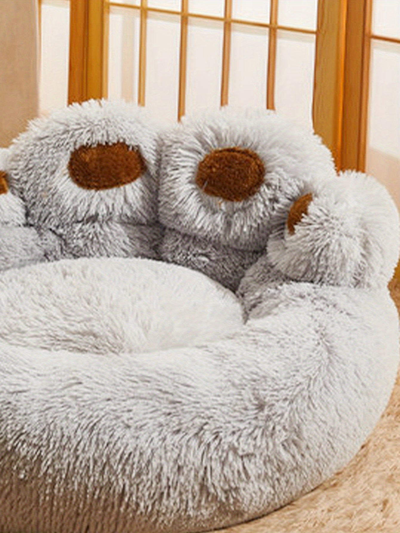 Soft Long Plush Pet Bed