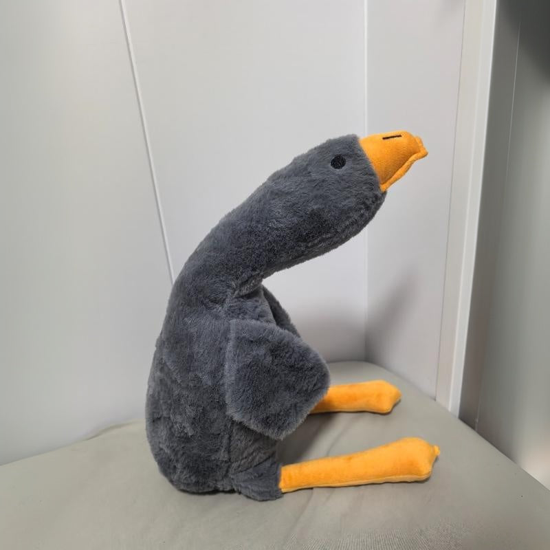 Large Plush Goose Pet Toy | Soft Sleeping Companion, Washable, Ideal for All Breed Sizes