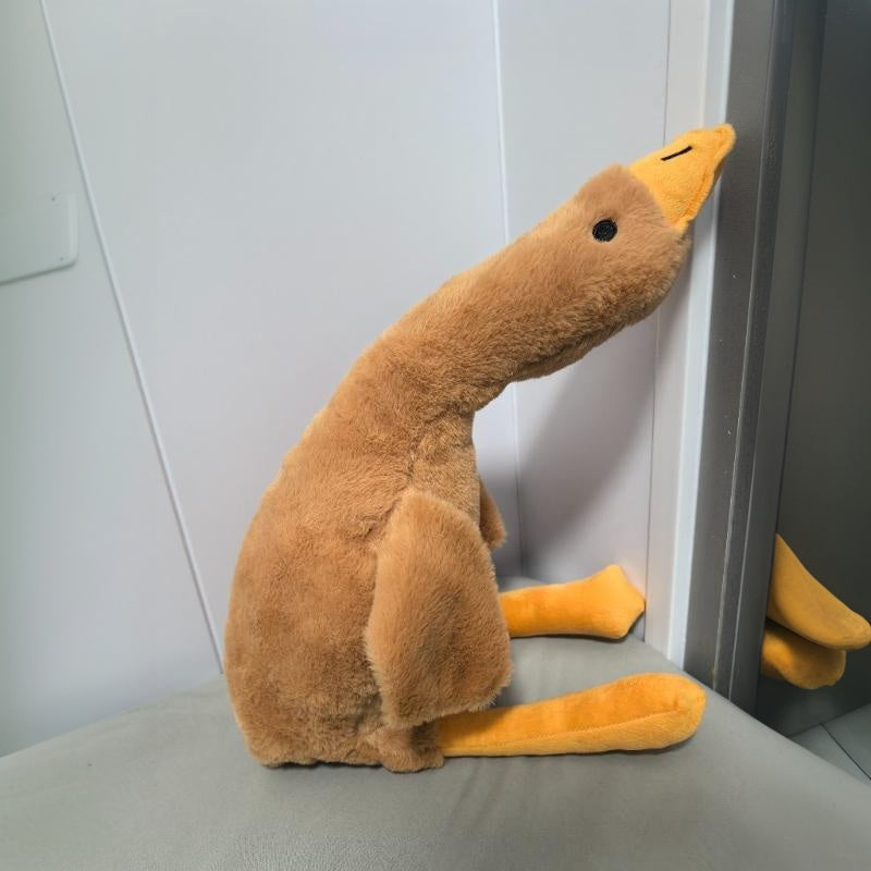 Large Plush Goose Pet Toy | Soft Sleeping Companion, Washable, Ideal for All Breed Sizes