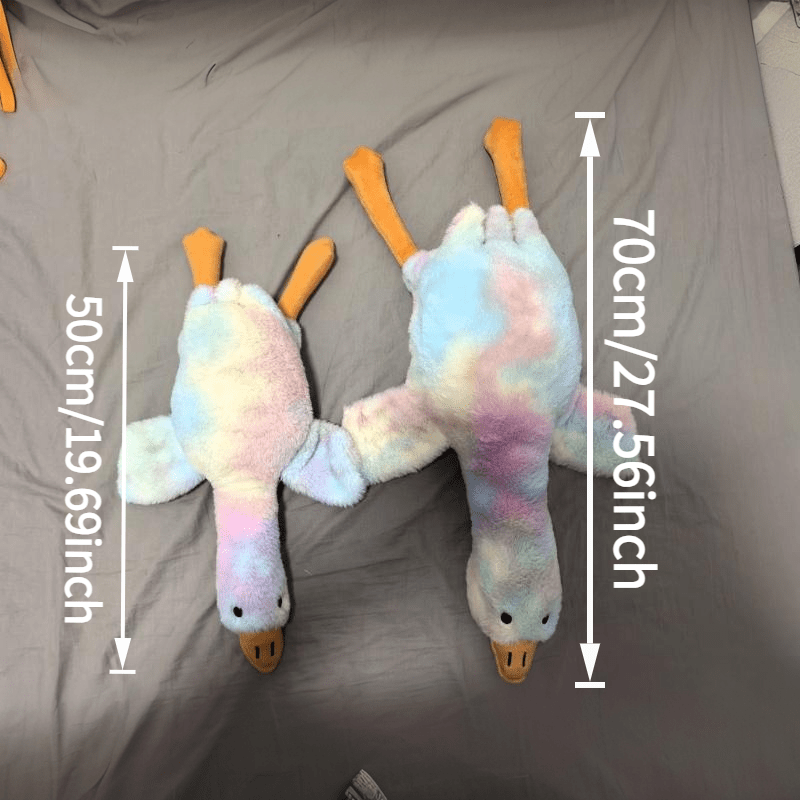 Large Plush Goose Pet Toy | Soft Sleeping Companion, Washable, Ideal for All Breed Sizes