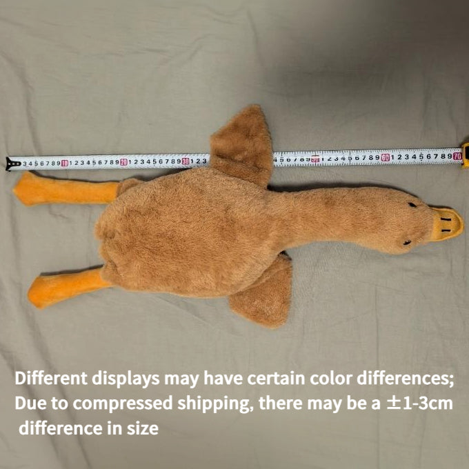 Large Plush Goose Pet Toy | Soft Sleeping Companion, Washable, Ideal for All Breed Sizes