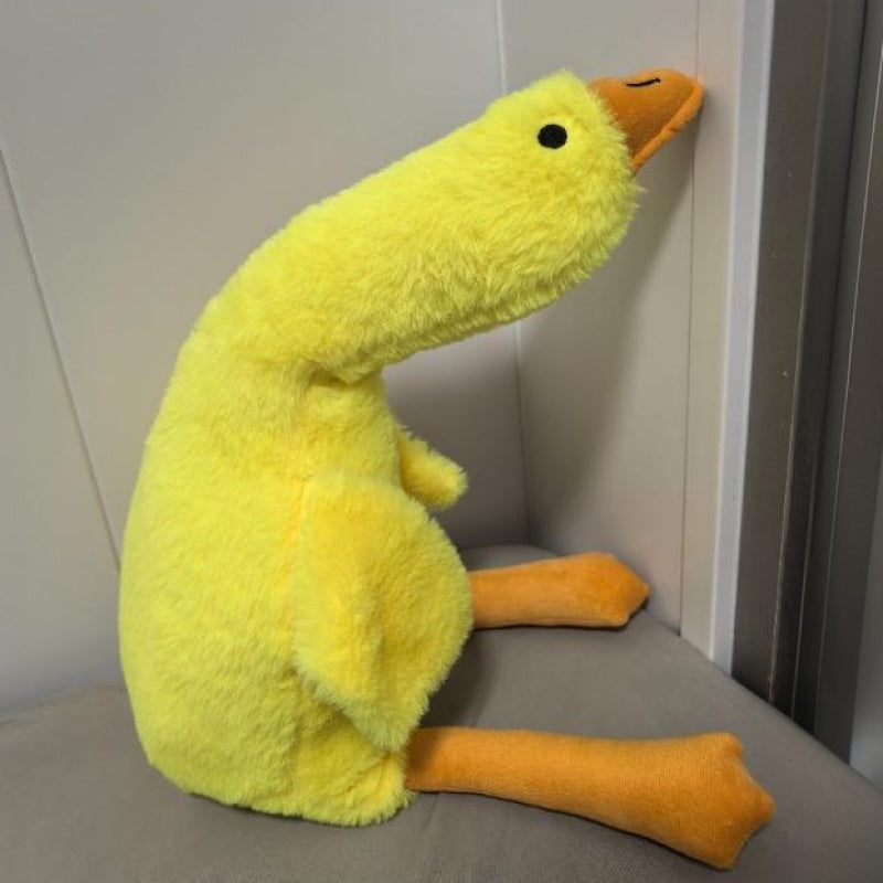 Large Plush Goose Pet Toy | Soft Sleeping Companion, Washable, Ideal for All Breed Sizes