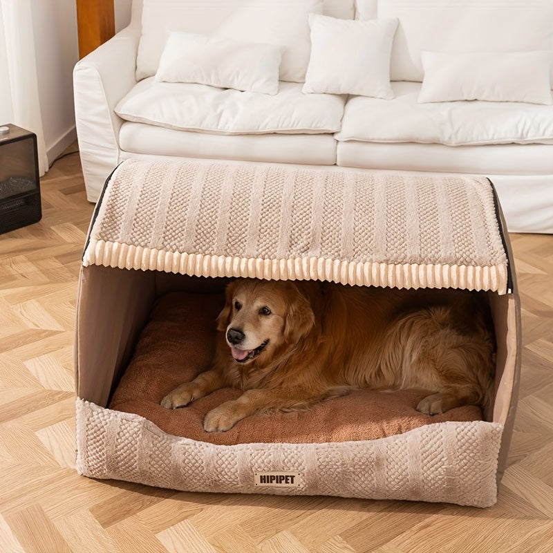 Winter Warm Pet Bed with Sleep Drawer