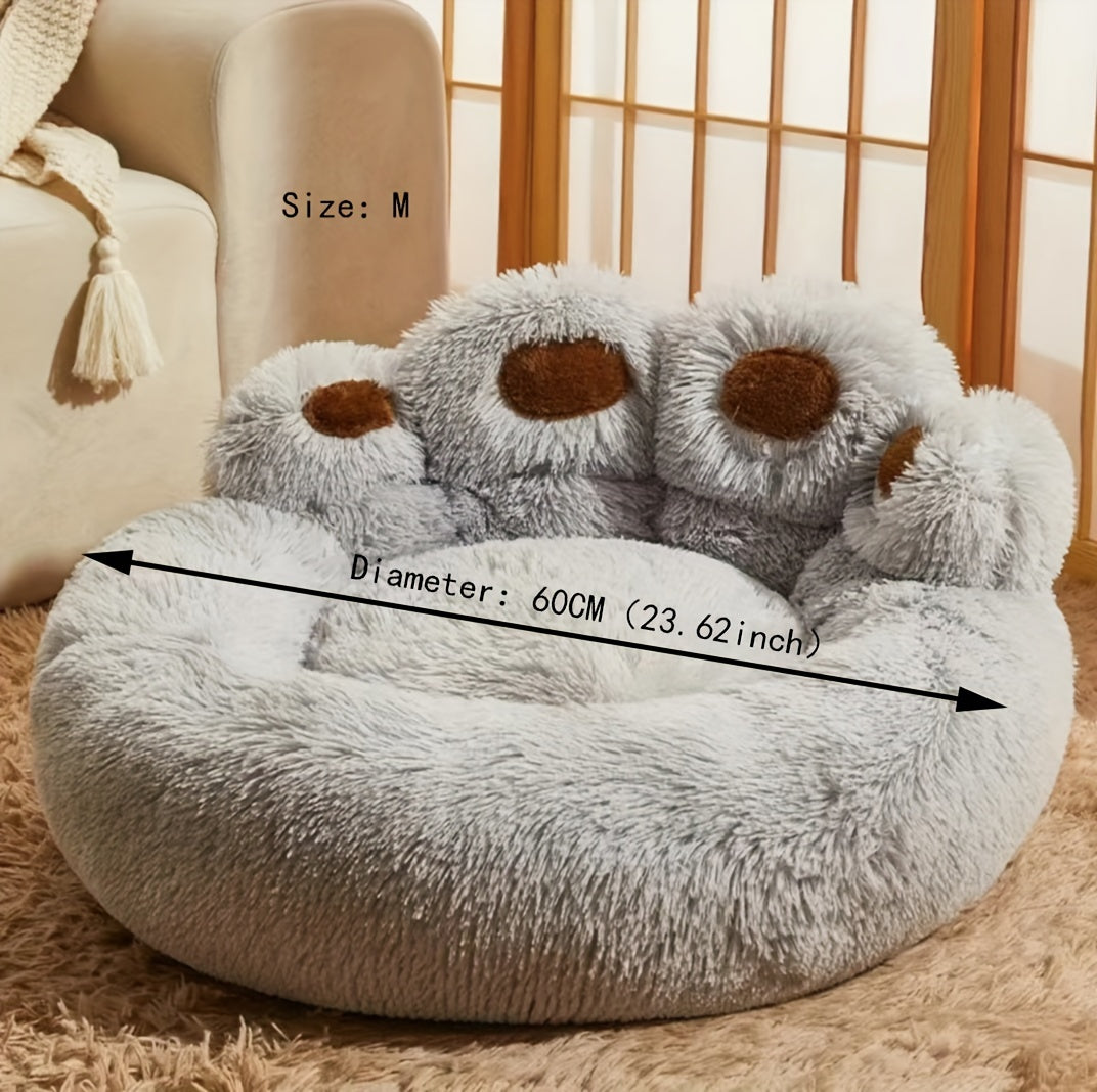 Soft Long Plush Pet Bed