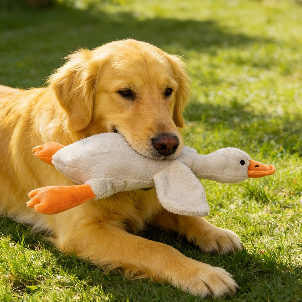 A Plush Sound Toy for Puppies, Safe for Teething, Made of Soft Fabric and Durable