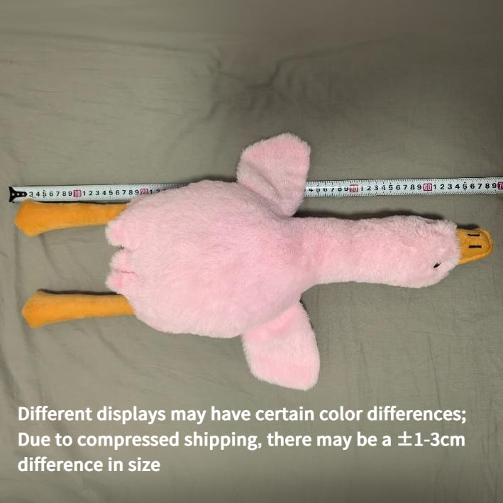 Large Plush Goose Pet Toy | Soft Sleeping Companion, Washable, Ideal for All Breed Sizes