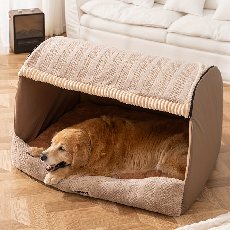 Winter Warm Pet Bed with Sleep Drawer