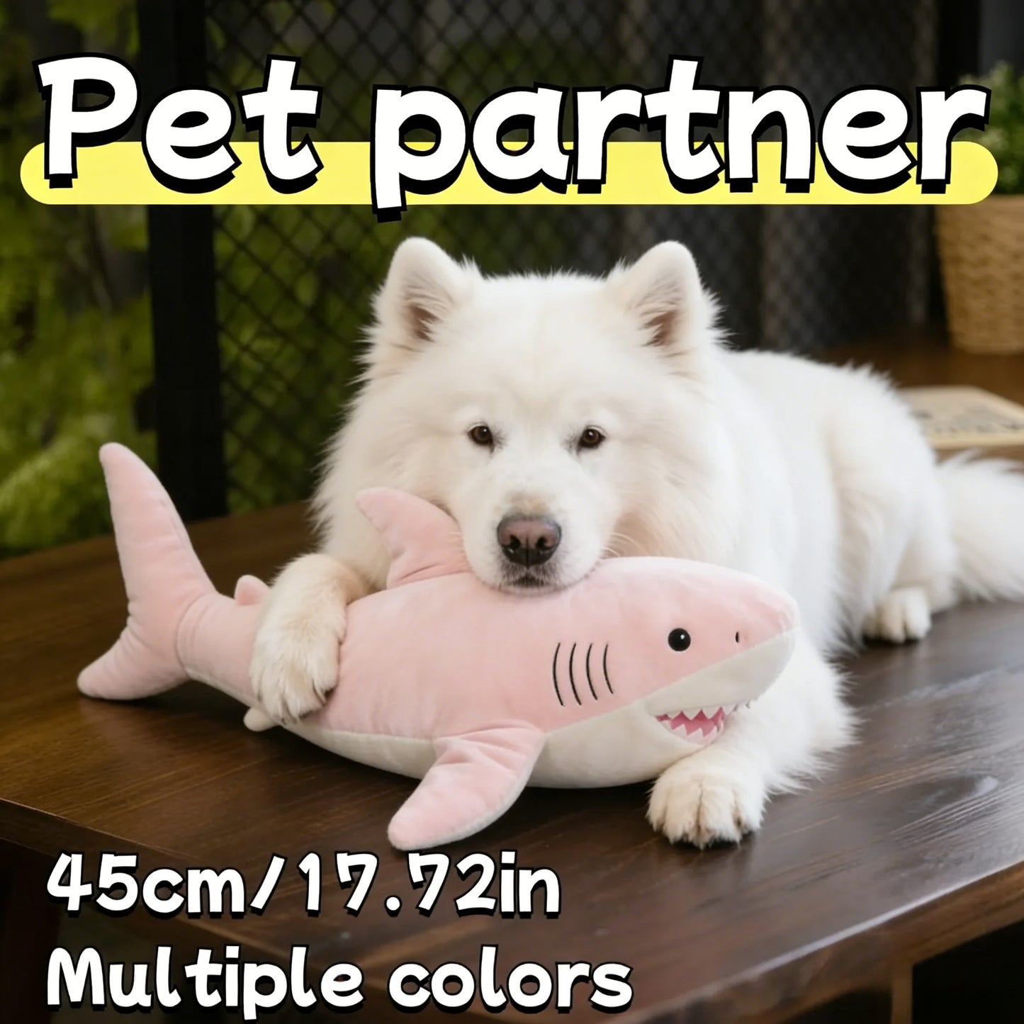 Shark Pet Plush Toy