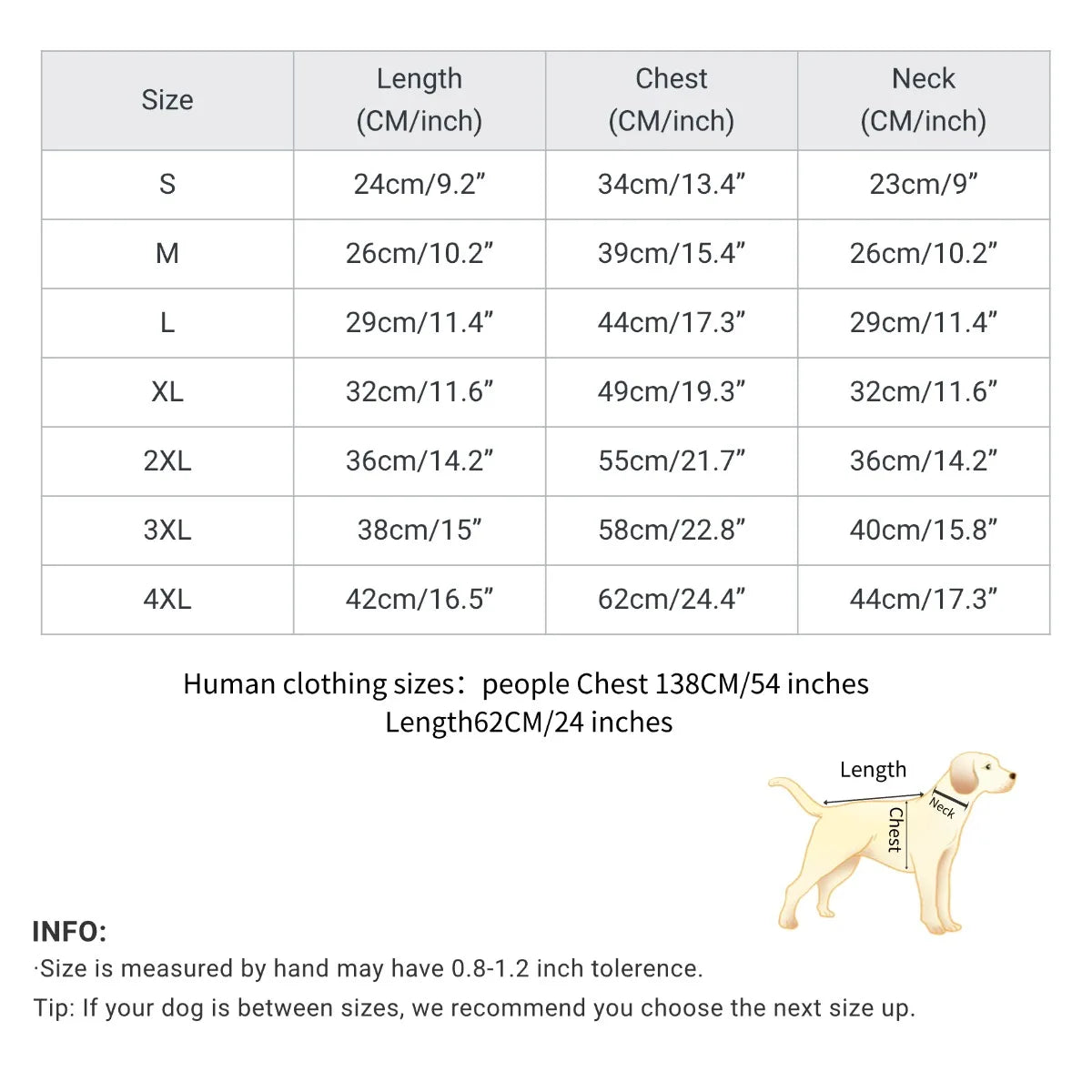 Matching human and pet apparel