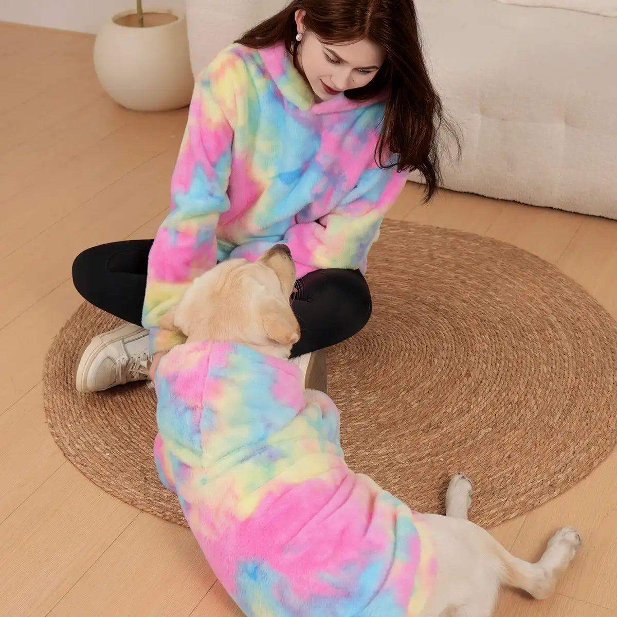 Matching Dog and Owner Hoodies