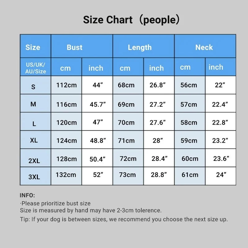 Matching Dog and Owner Hoodies