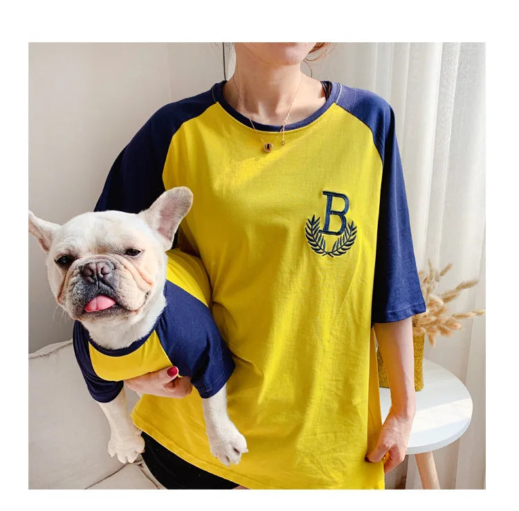 Pet and owner matching outfit