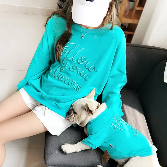 Matching human and pet apparel