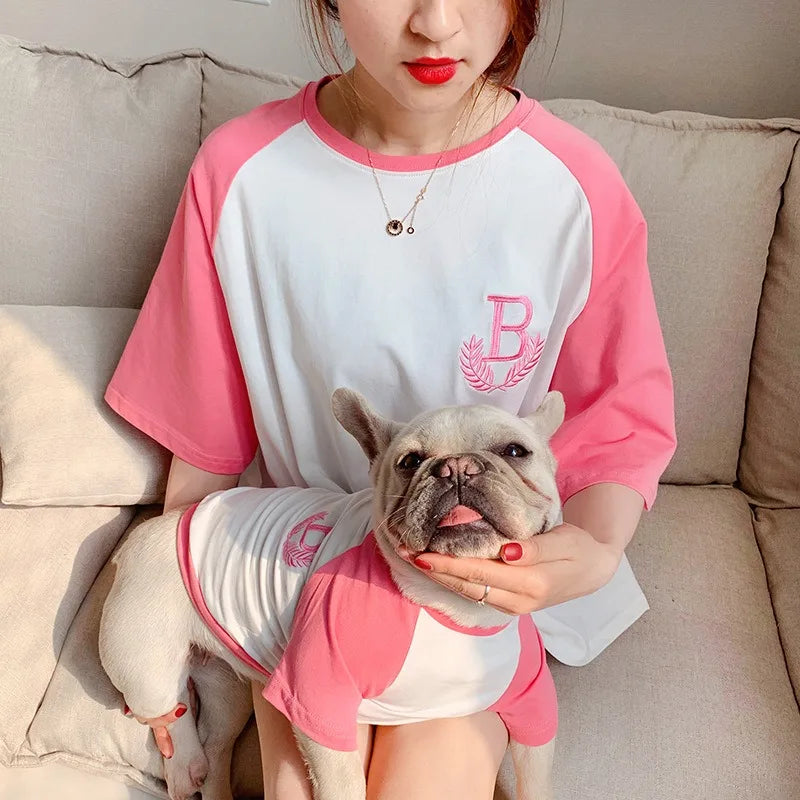 Pet and owner matching outfit