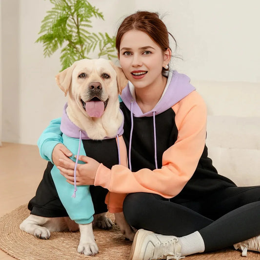 Dog Warm Casual Hoodie Cozy Winter Sweatshirt