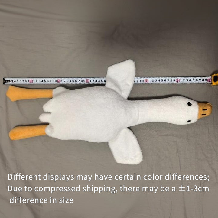Large Plush Goose Pet Toy | Soft Sleeping Companion, Washable, Ideal for All Breed Sizes