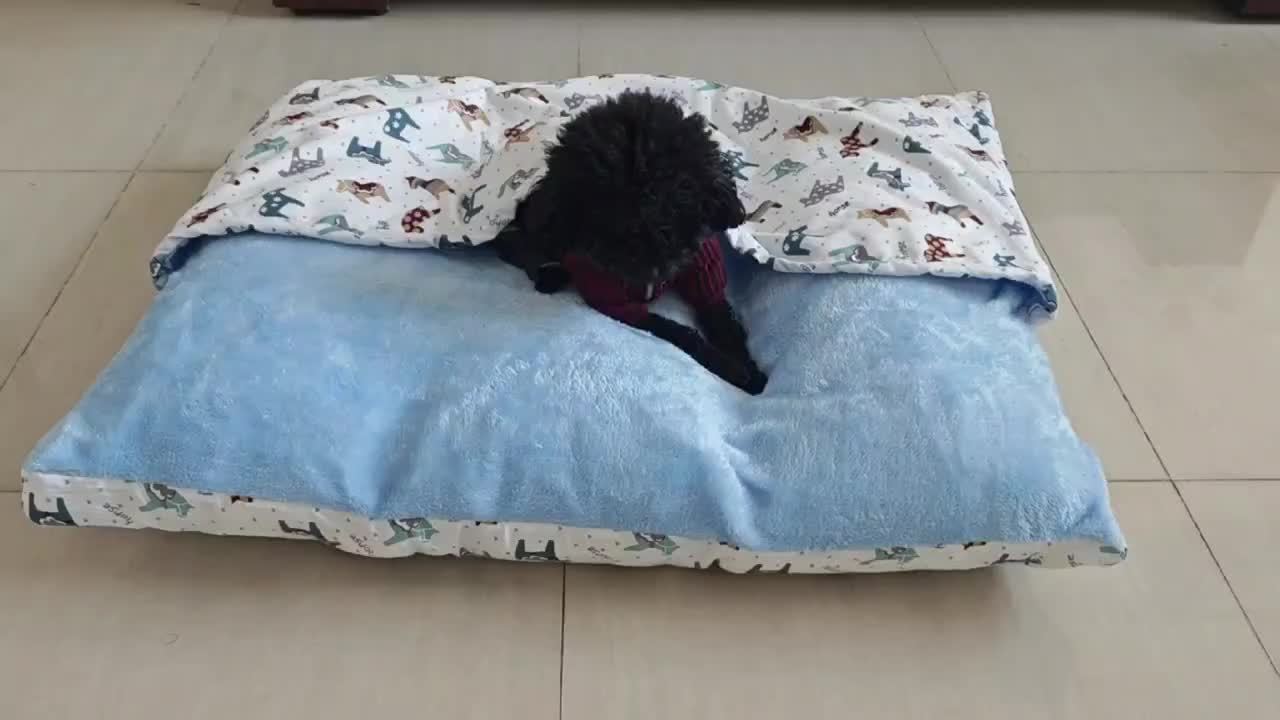 Non-Slip All-Season Semi-Enclosed Pet Bed - Soft, Warm, Removable, And Washable