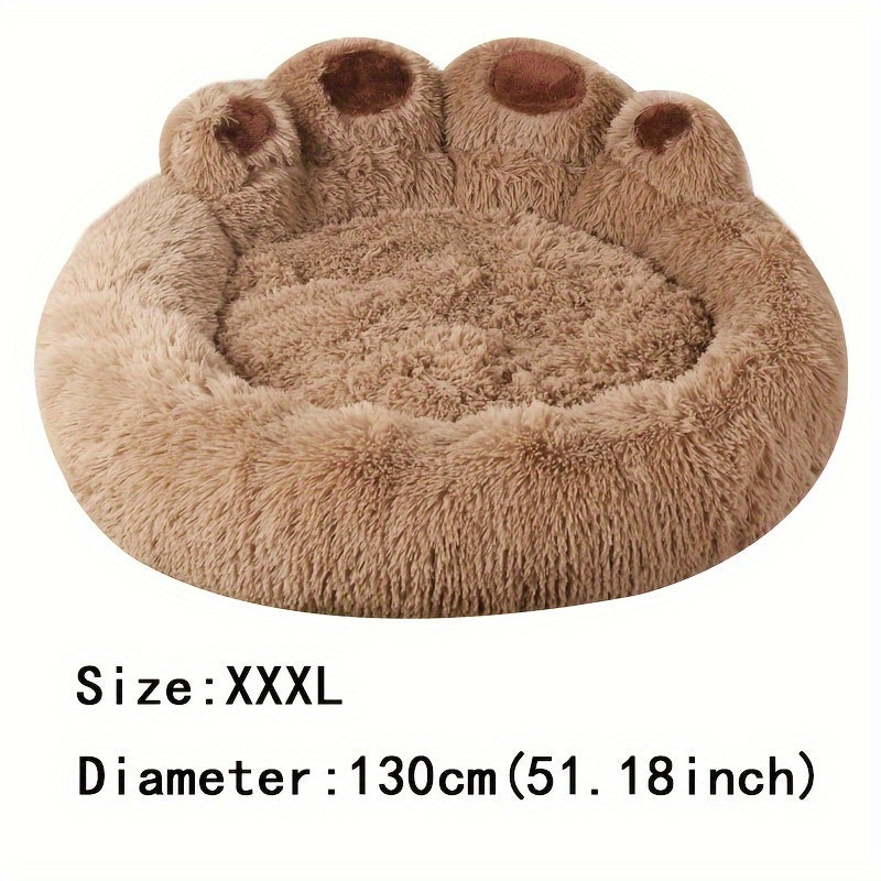 Soft Long Plush Pet Bed
