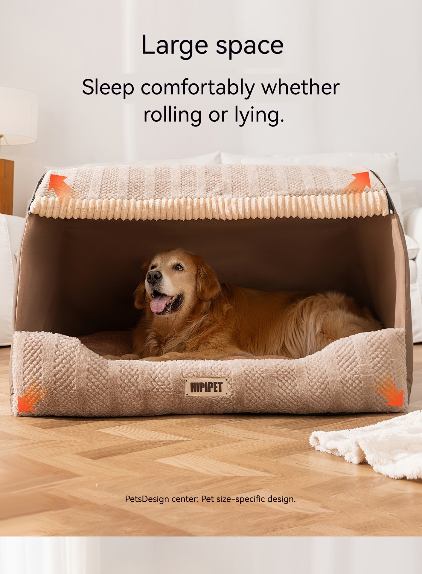 Winter Warm Pet Bed with Sleep Drawer