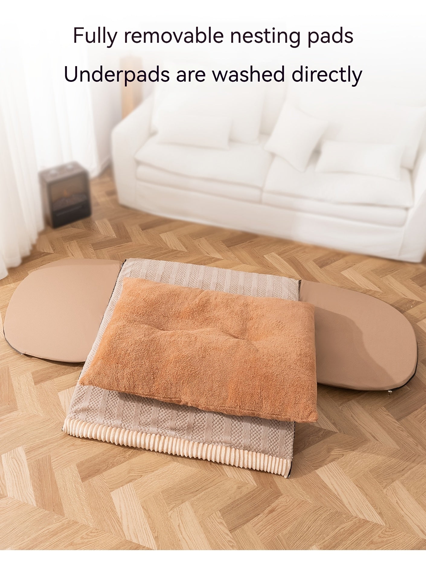 Winter Warm Pet Bed with Sleep Drawer