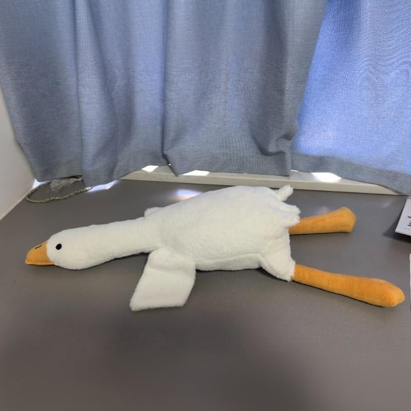 Large Plush Goose Pet Toy | Soft Sleeping Companion, Washable, Ideal for All Breed Sizes
