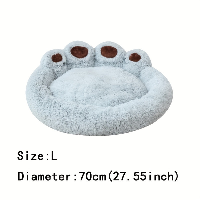 Soft Long Plush Pet Bed